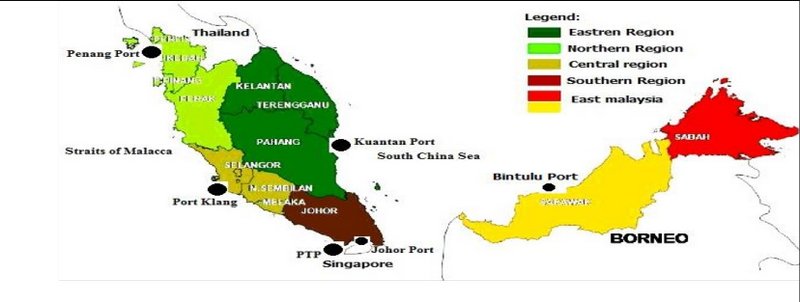 Các cảng biển Malaysia